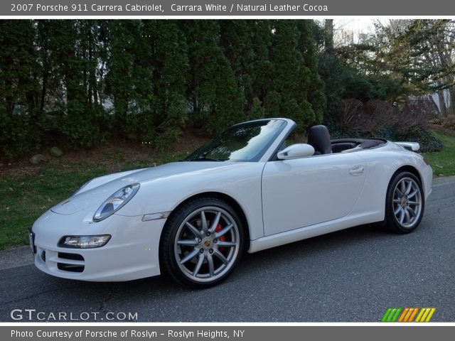 2007 Porsche 911 Carrera Cabriolet in Carrara White