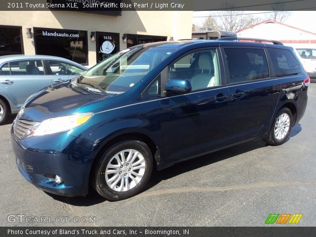 2011 Toyota Sienna XLE in South Pacific Blue Pearl