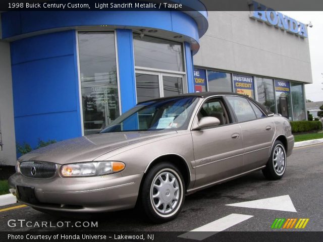 1998 Buick Century Custom in Light Sandrift Metallic