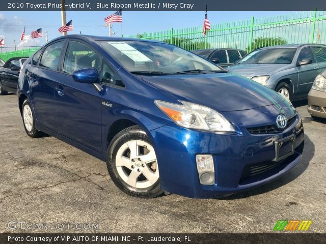 2010 Toyota Prius Hybrid V in Blue Ribbon Metallic