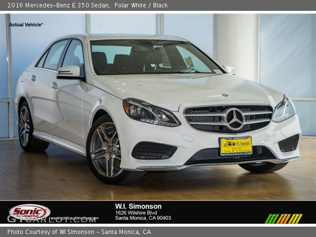 2016 Mercedes-Benz E 350 Sedan in Polar White