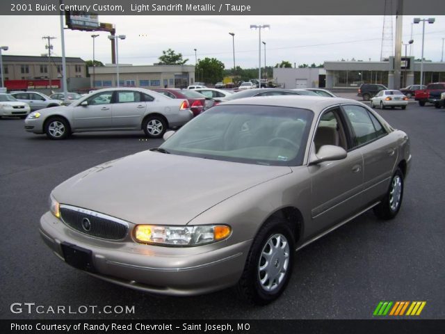 2001 Buick Century Custom in Light Sandrift Metallic