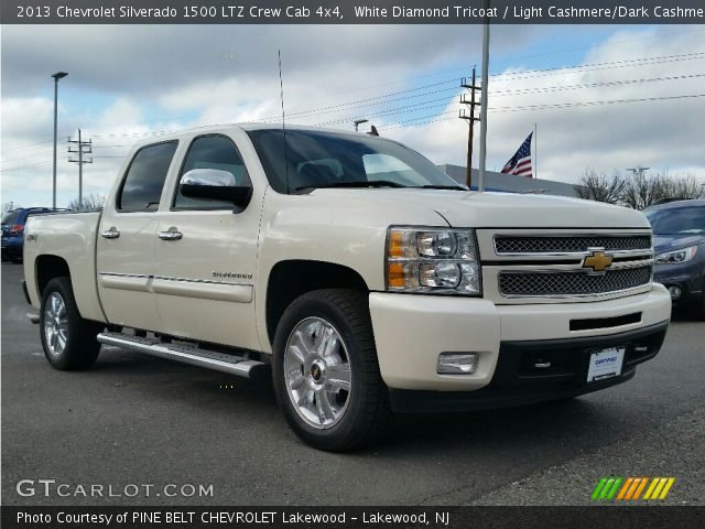 2013 Chevrolet Silverado 1500 LTZ Crew Cab 4x4 in White Diamond Tricoat