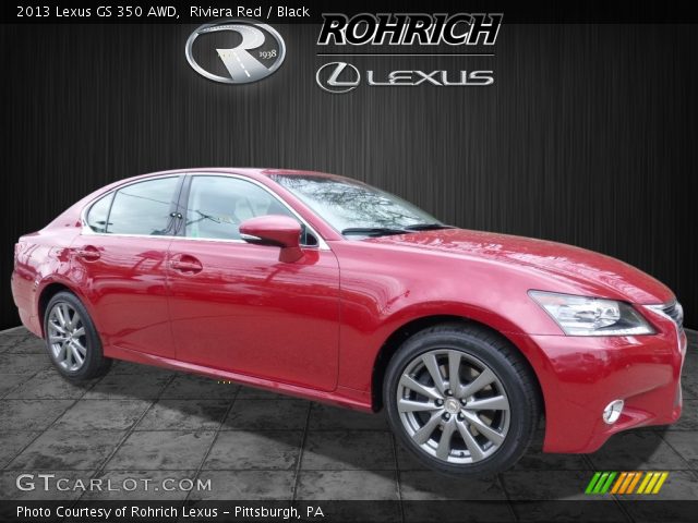 2013 Lexus GS 350 AWD in Riviera Red