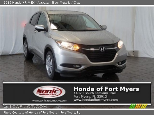 2016 Honda HR-V EX in Alabaster Silver Metallic