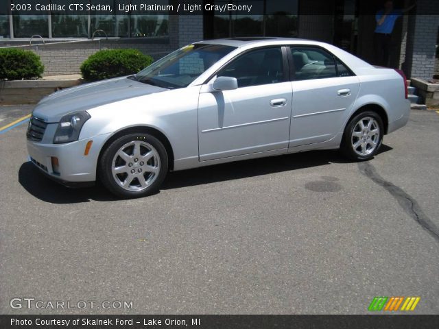 2003 Cadillac CTS Sedan in Light Platinum