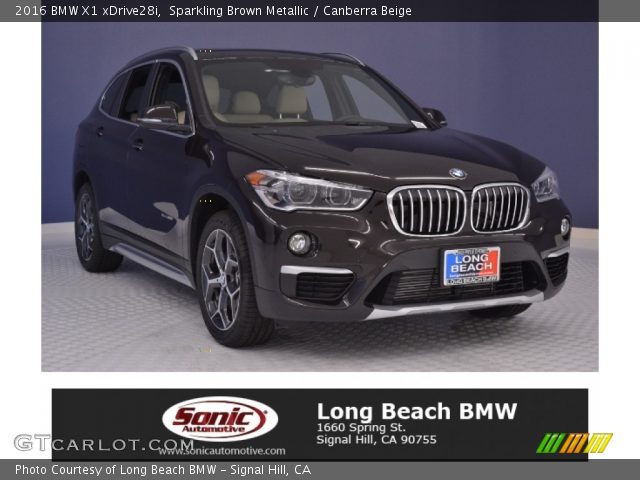 2016 BMW X1 xDrive28i in Sparkling Brown Metallic