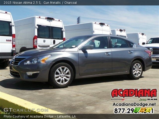 2015 Nissan Altima 2.5 S in Gun Metallic