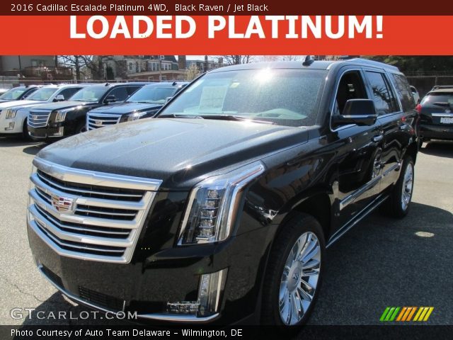 2016 Cadillac Escalade Platinum 4WD in Black Raven