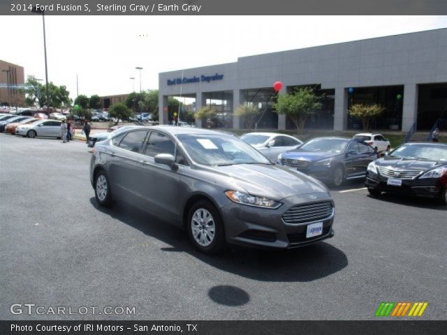 2014 Ford Fusion S in Sterling Gray