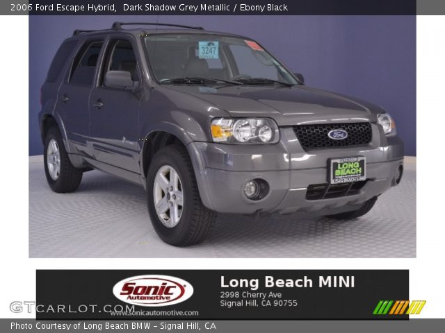 2006 Ford Escape Hybrid in Dark Shadow Grey Metallic