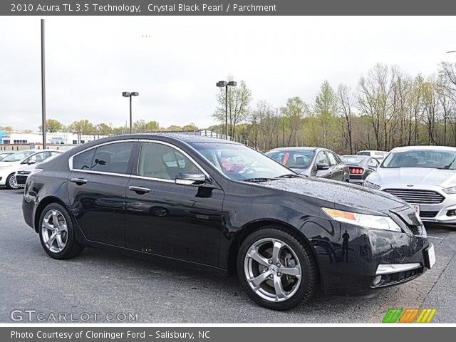 2010 Acura TL 3.5 Technology in Crystal Black Pearl