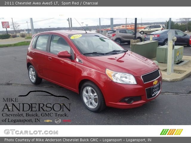 2011 Chevrolet Aveo Aveo5 LT in Sport Red