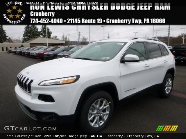 2016 Jeep Cherokee Latitude 4x4 in Bright White