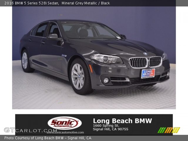 2016 BMW 5 Series 528i Sedan in Mineral Grey Metallic