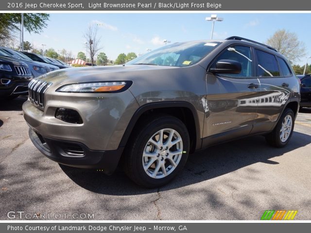 2016 Jeep Cherokee Sport in Light Brownstone Pearl