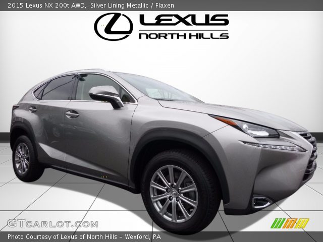 2015 Lexus NX 200t AWD in Silver Lining Metallic