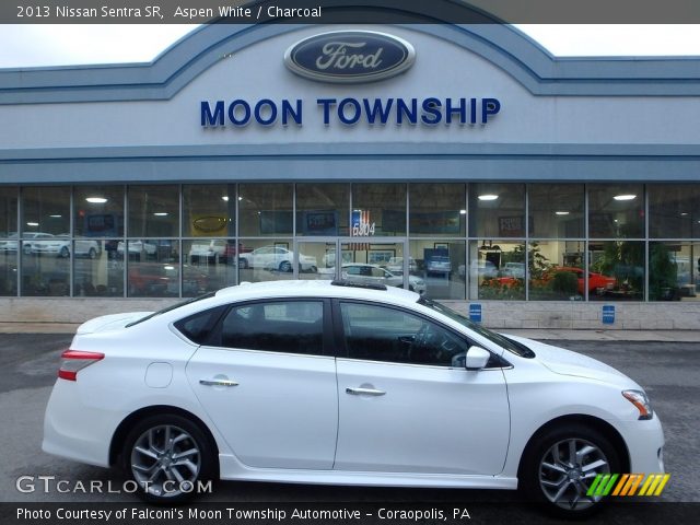 2013 Nissan Sentra SR in Aspen White