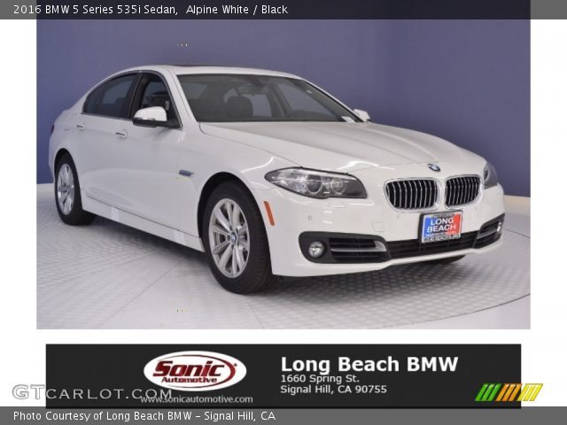 2016 BMW 5 Series 535i Sedan in Alpine White