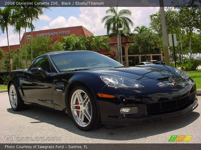 2008 Chevrolet Corvette Z06 in Black