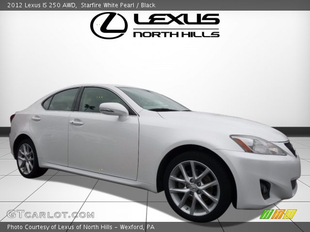 2012 Lexus IS 250 AWD in Starfire White Pearl