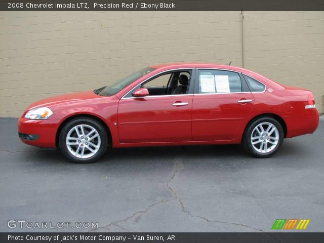 2008 Chevrolet Impala LTZ in Precision Red