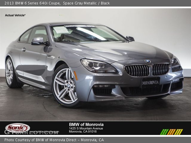 2013 BMW 6 Series 640i Coupe in Space Gray Metallic