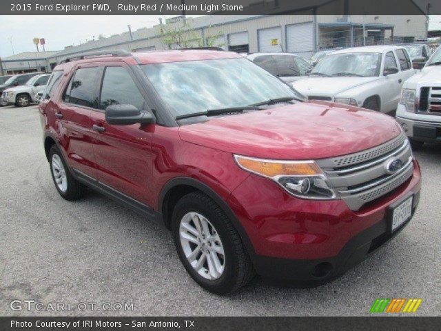 2015 Ford Explorer FWD in Ruby Red