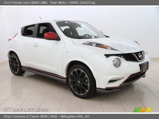 2014 Nissan Juke NISMO AWD in Pearl White