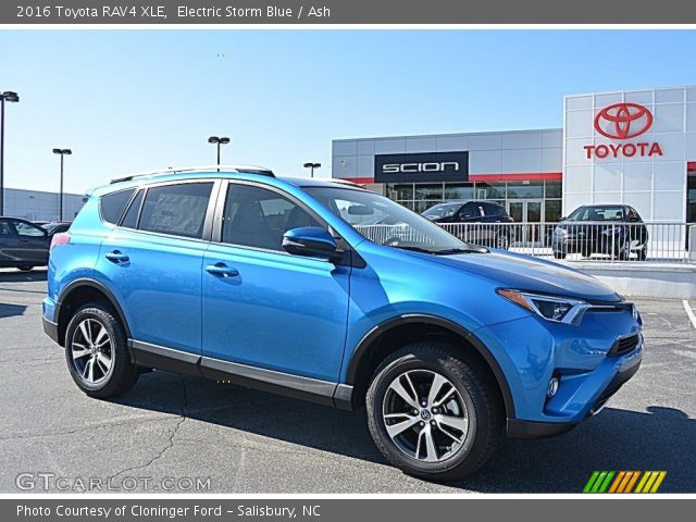 2016 Toyota RAV4 XLE in Electric Storm Blue