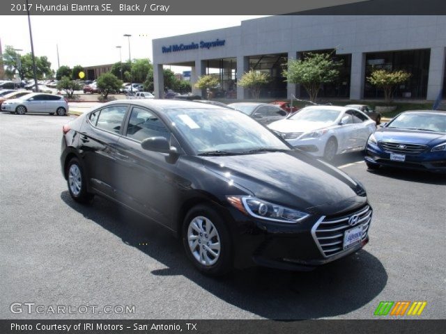 2017 Hyundai Elantra SE in Black