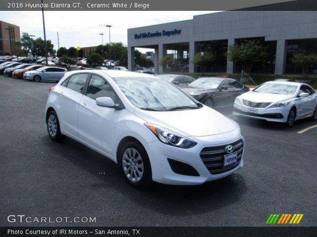 2016 Hyundai Elantra GT  in Ceramic White