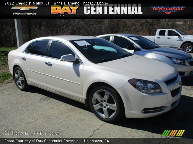 2012 Chevrolet Malibu LT in White Diamond Tricoat