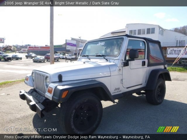 2006 Jeep Wrangler SE 4x4 in Bright Silver Metallic