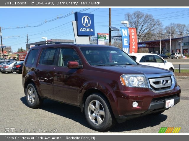 2011 Honda Pilot EX-L 4WD in Dark Cherry Pearl