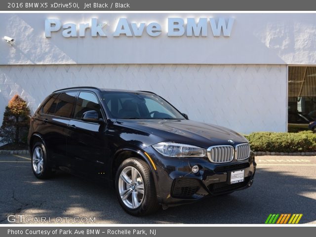 2016 BMW X5 xDrive50i in Jet Black