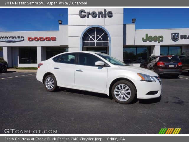 2014 Nissan Sentra SV in Aspen White