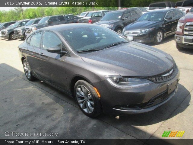 2015 Chrysler 200 S in Granite Crystal Metallic