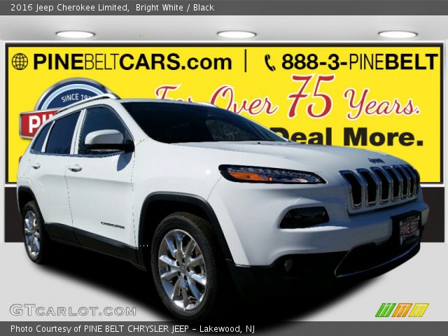 2016 Jeep Cherokee Limited in Bright White
