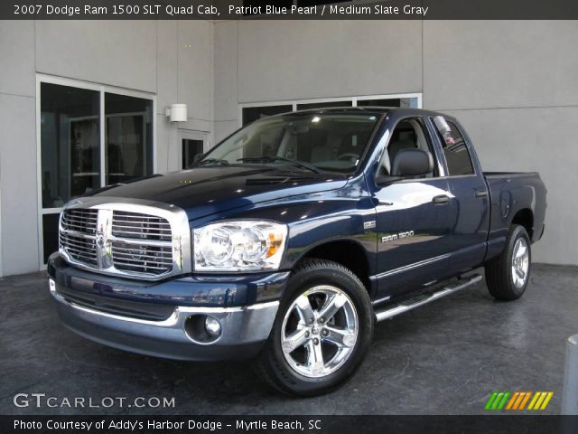 2007 Dodge Ram 1500 SLT Quad Cab in Patriot Blue Pearl