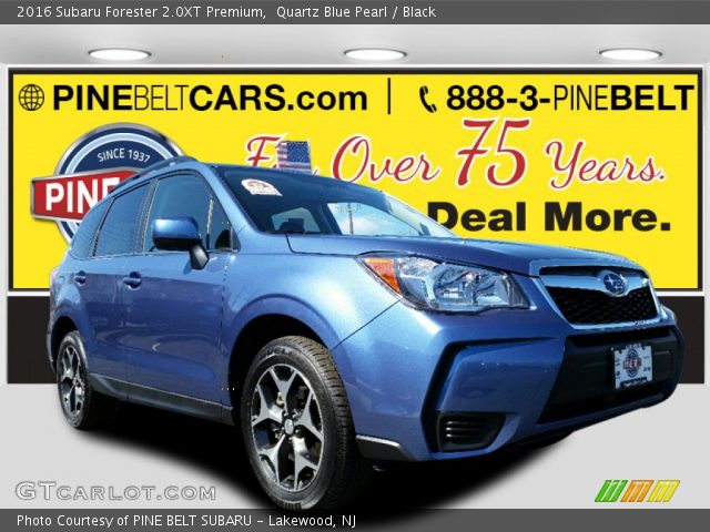 2016 Subaru Forester 2.0XT Premium in Quartz Blue Pearl