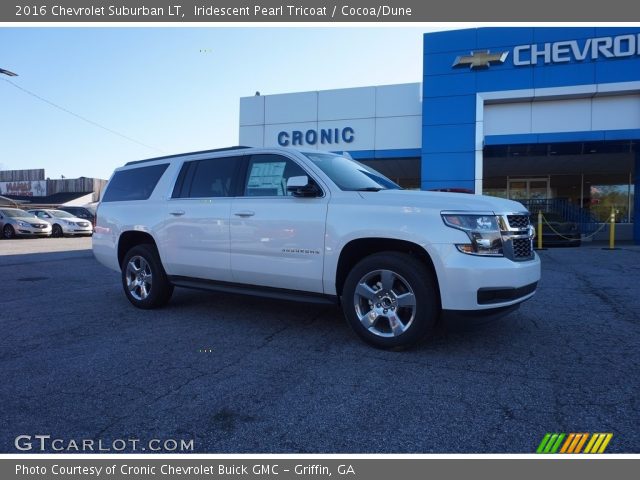 2016 Chevrolet Suburban LT in Iridescent Pearl Tricoat