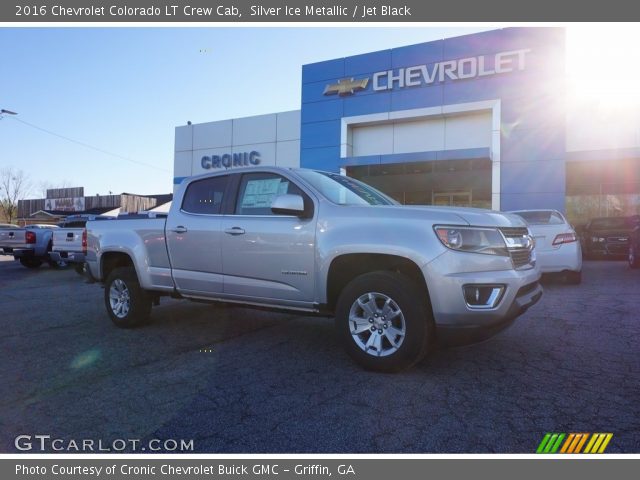2016 Chevrolet Colorado LT Crew Cab in Silver Ice Metallic