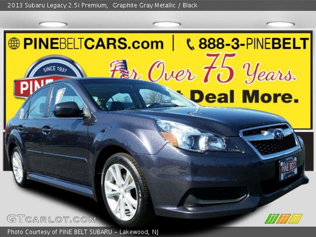 2013 Subaru Legacy 2.5i Premium in Graphite Gray Metallic