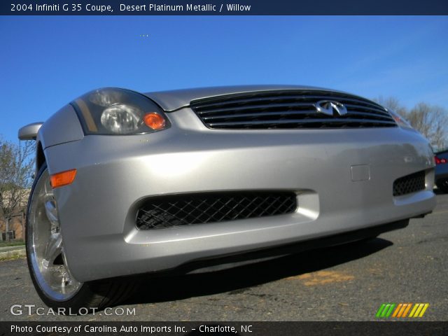 2004 Infiniti G 35 Coupe in Desert Platinum Metallic
