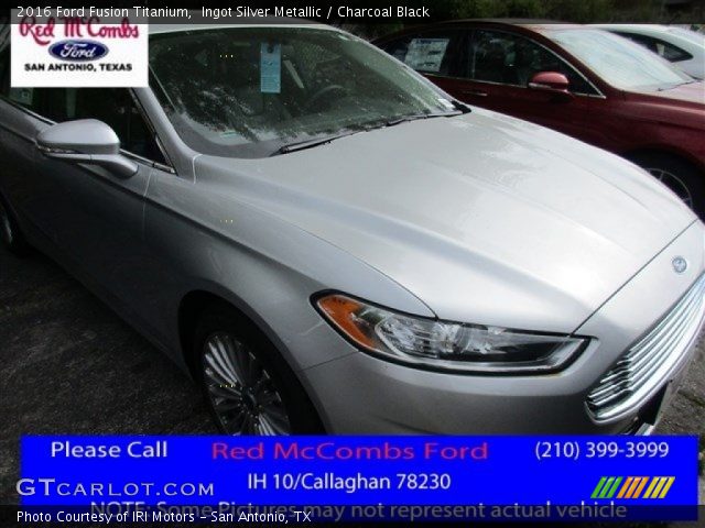 2016 Ford Fusion Titanium in Ingot Silver Metallic