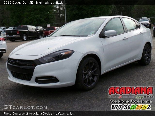 2016 Dodge Dart SE in Bright White