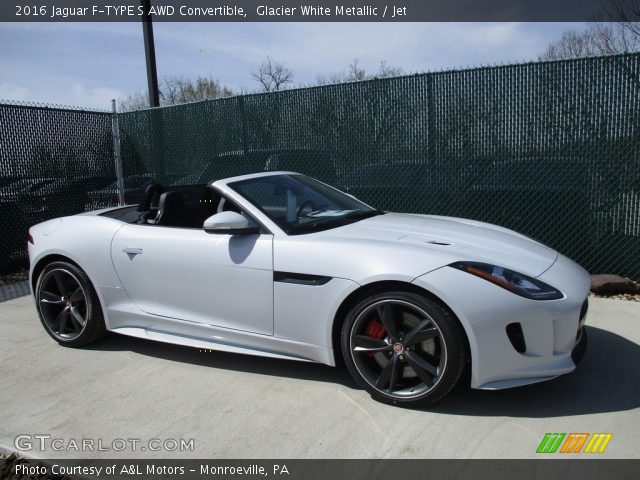 2016 Jaguar F-TYPE S AWD Convertible in Glacier White Metallic
