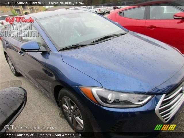 2017 Hyundai Elantra SE in Lakeside Blue