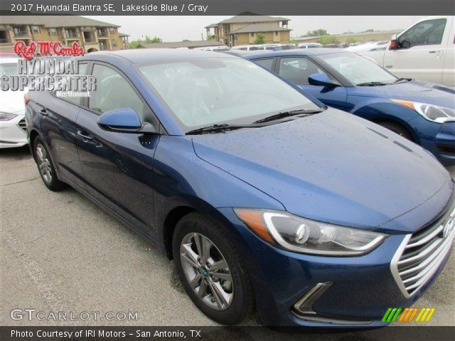 2017 Hyundai Elantra SE in Lakeside Blue